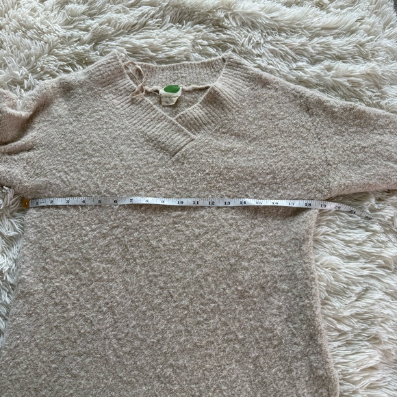 Anthropologie Fuzzy Cozy Oversized Merino Wool Alpaca Sweater Size XS - Picture 6 of 7